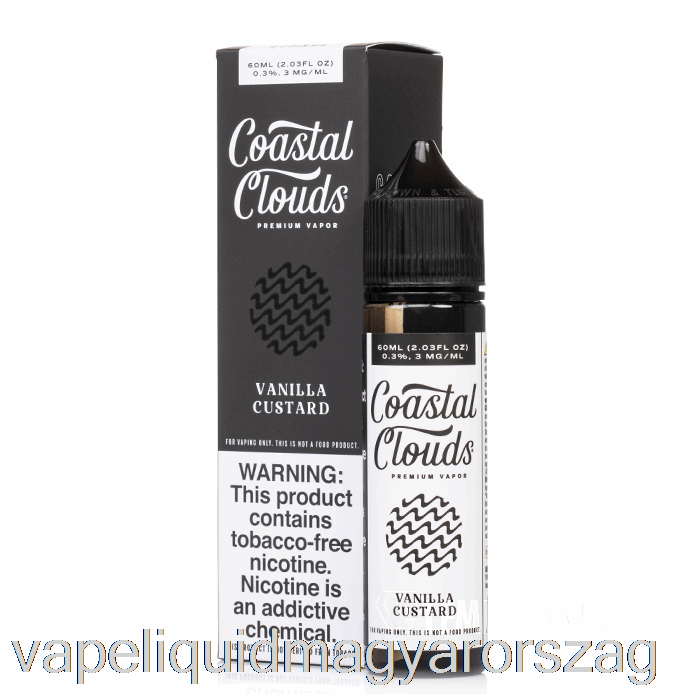 Vanília Puding - Tengerparti Felhők Co. - 60 Ml 6 Mg-os Vape Toll